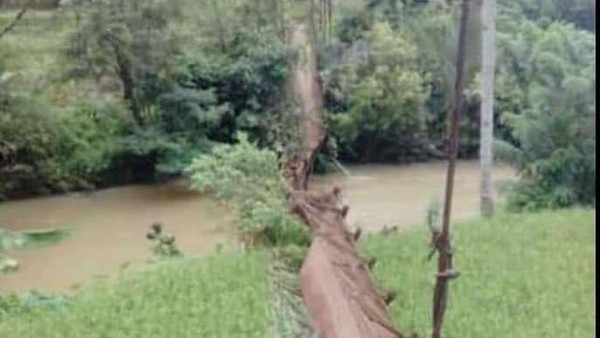 jembatan gantung di lebak banten putus dok istimewa 169